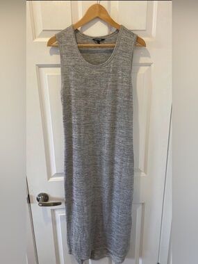 Grey Maxi Dress Size L – Casual Summer Lounge Dress
